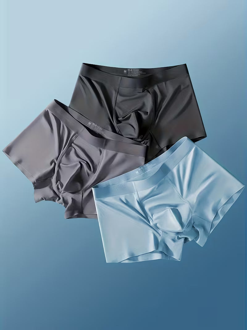 Arctic Ice-Silk Boxer Brief 1 Set Bundle (3 Pcs)